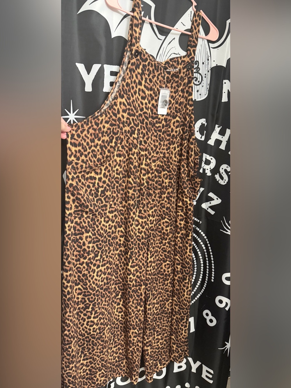 torrid Leopard Print wide leg jumpsuit